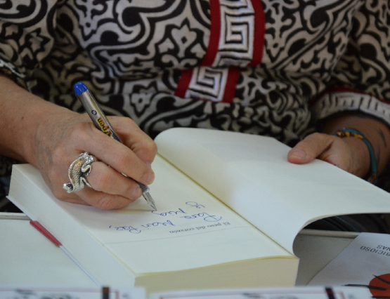 Rosa Montero en la Feria del Libro de Madrid 2015