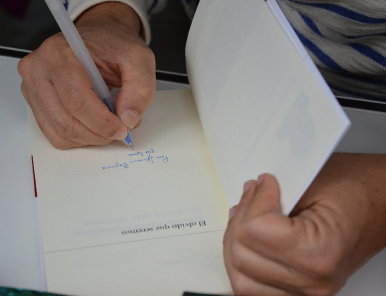 Héctor Abad Faciolince en la Feria del Libro de Madrid 2015