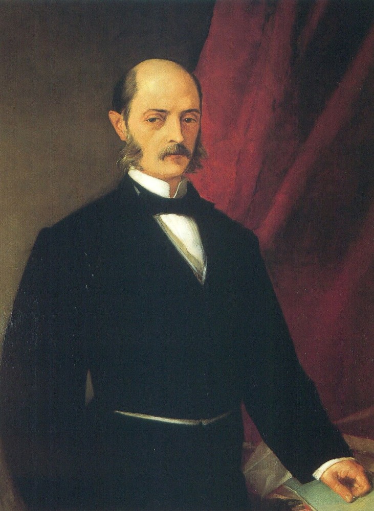 Laureano Figuerola como Presidente del Senado